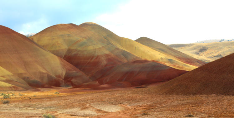 The Painted Hills near Mitchell, Oregon.